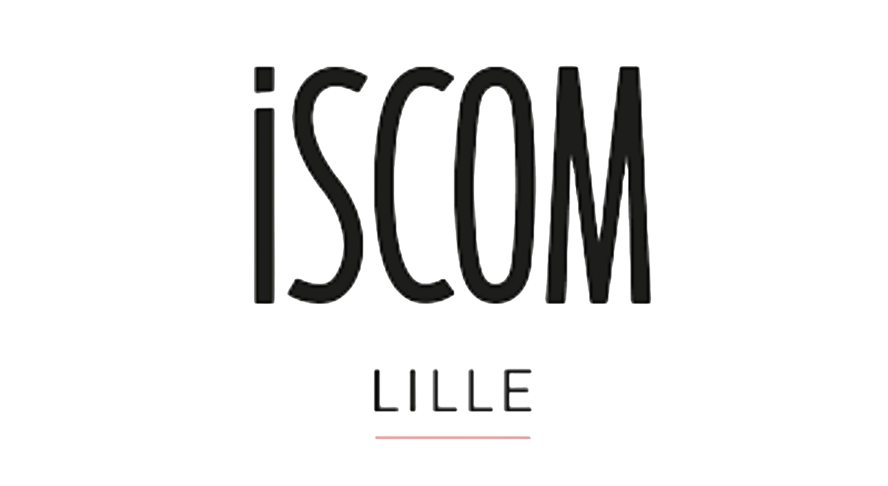 Logo école de communication ISCOM Lille