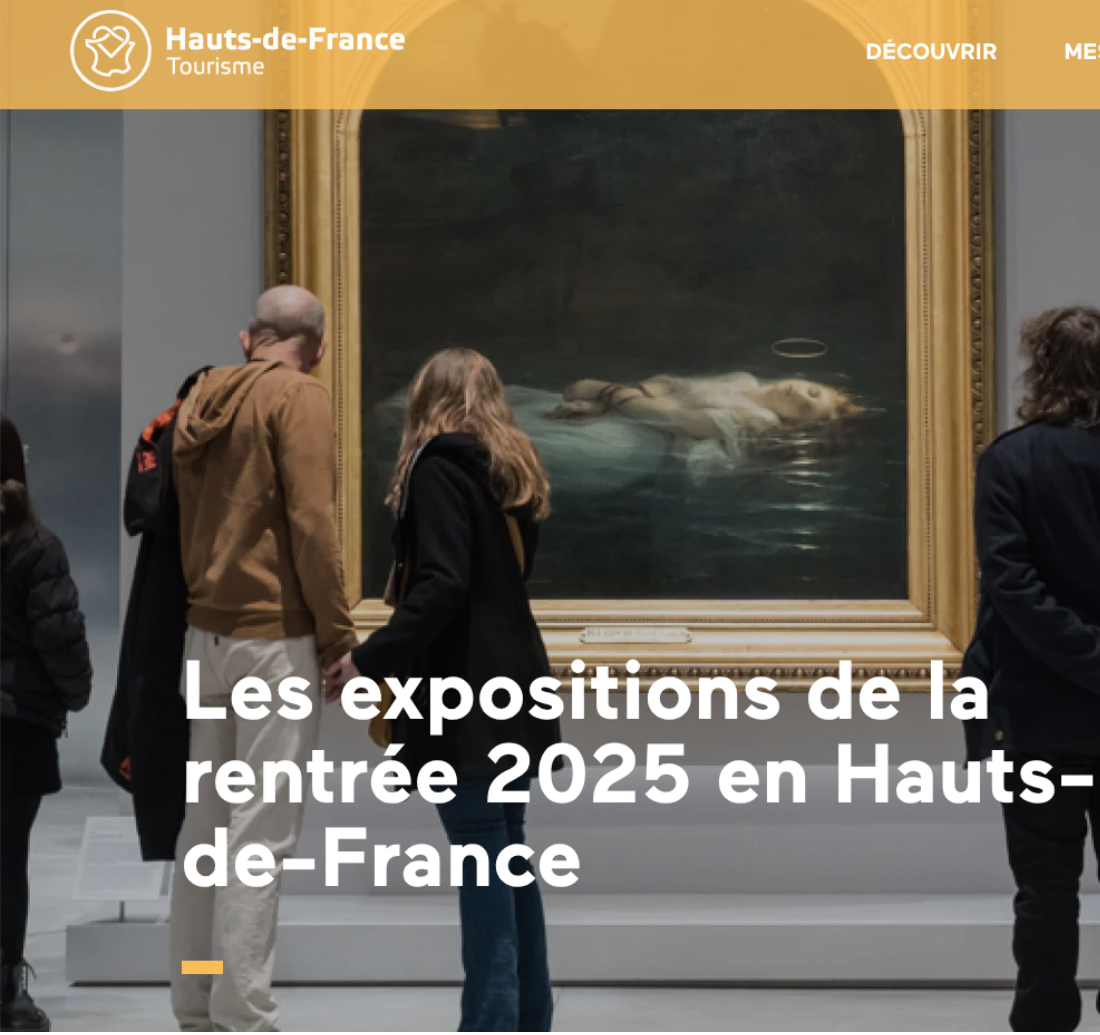 Article "Les expositions de la rentrée 2025 en Hauts-de-France"
